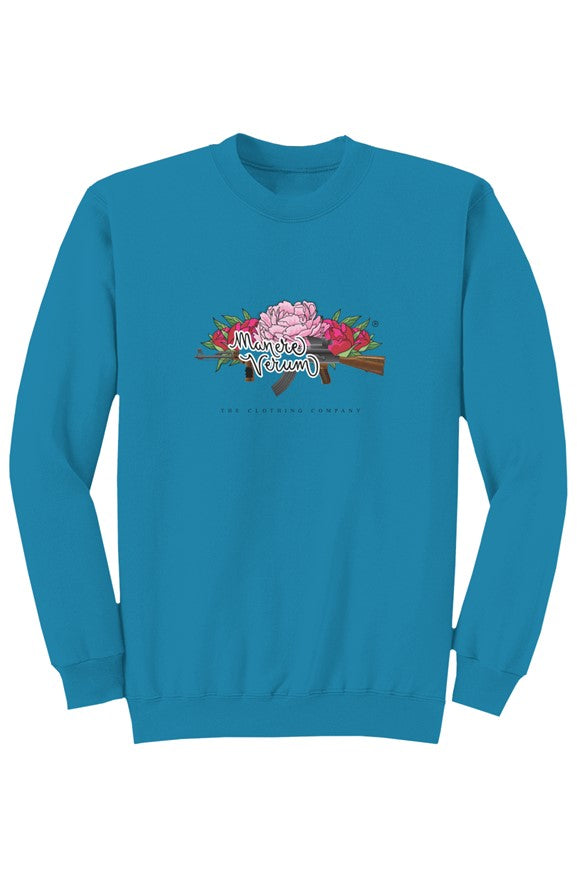 &amp;quot;Cotidiana&amp;quot; Fleece Crewneck Sweatshirt