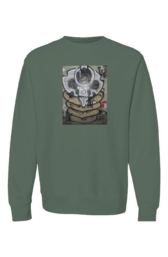 "Gun In Hand: Crewneck Sweatshirts: