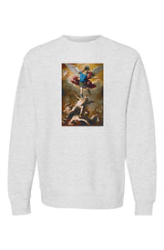 "The Fall of the Rebel Angels:!" Crewneck Sweatshirt: