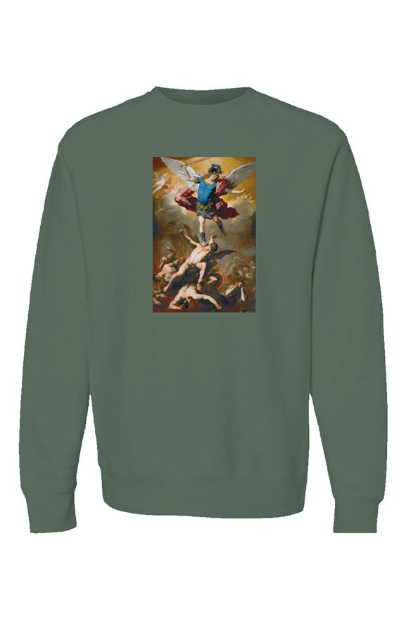 "The Fall of the Rebel Angels:!" Crewneck Sweatshirt: