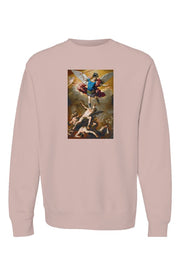 "The Fall of the Rebel Angels:!" Crewneck Sweatshirt: