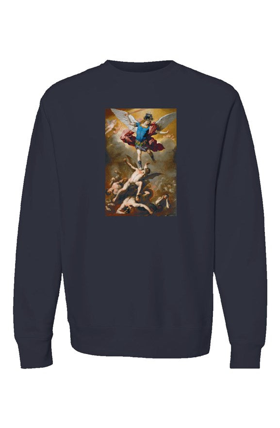 "The Fall of the Rebel Angels:!" Crewneck Sweatshirt: