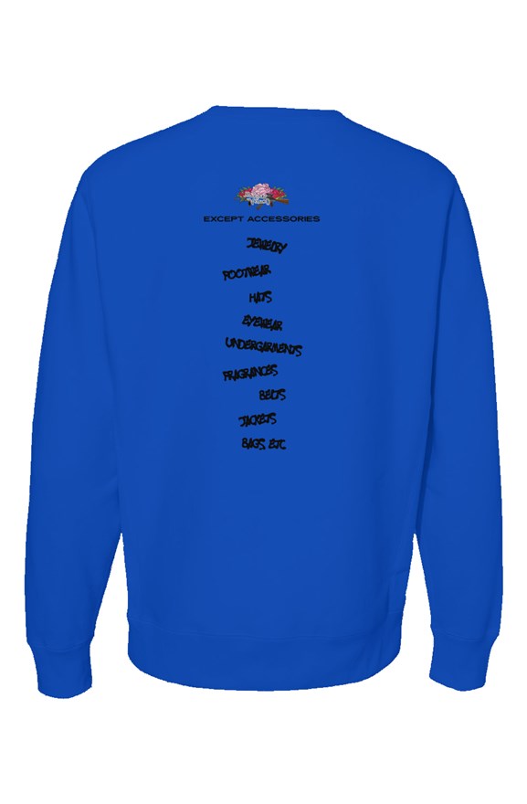 "F*CK DESIGNER Clothing/Except Accessories" Crewneck Sweatshirt