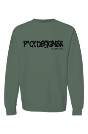"F*CK DESIGNER Clothing/Except Accessories" Crewneck Sweatshirts