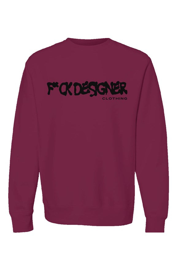 "F*CK DESIGNER Clothing/Except Accessories" Crewneck Sweatshirt 