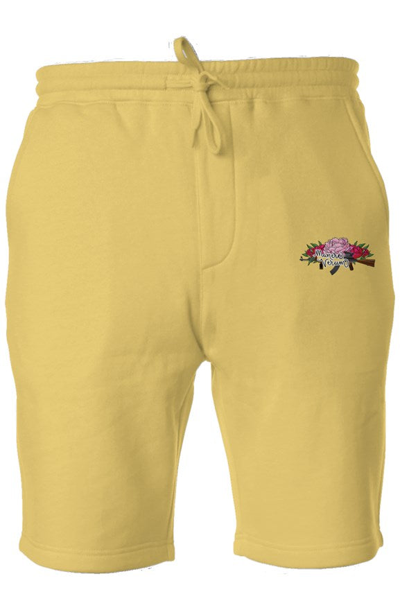 Pigment Dyed Fleece Shorts