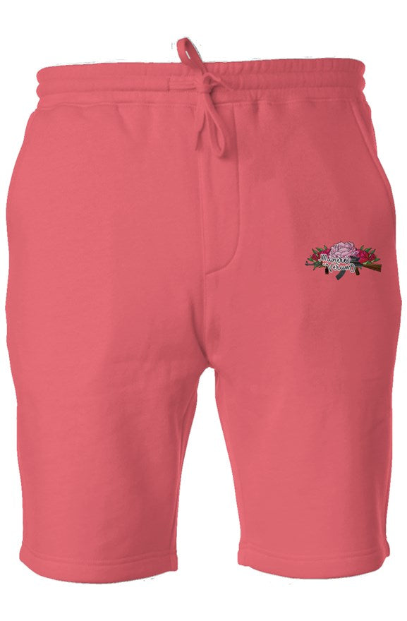 Pigment Dyed Fleece Shorts