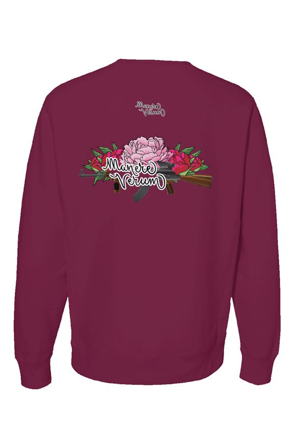 Manere Verum: "Clean Slate" Classico Crewneck Sweatshirt