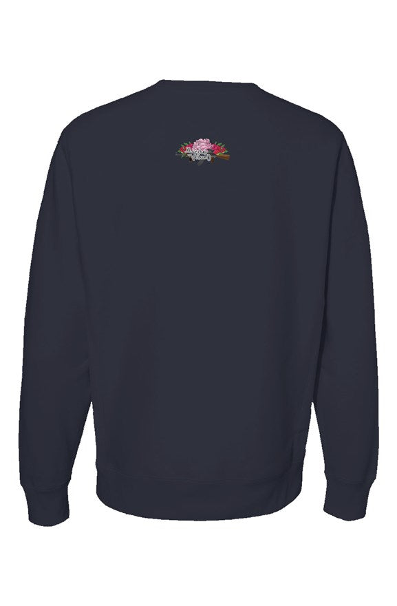 "Mr. & Mrs. Bad Ass." Crewneck Sweatshirt