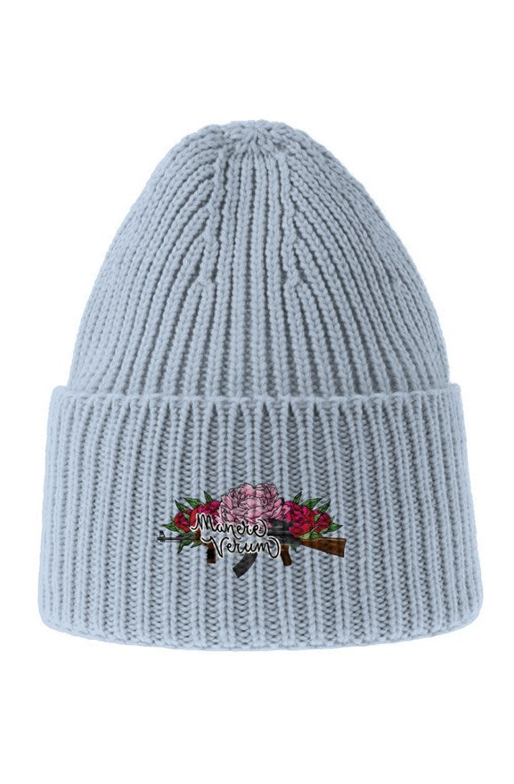 Sustainable Chunky Rib Knit Beanie