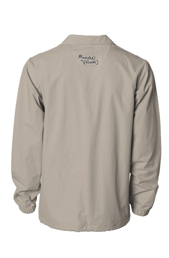 Water Resistant Windbreaker Coaches Jacket